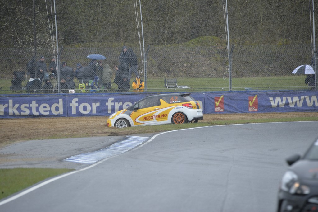 Andreas Nesset endte sit løb i sandkassen
(Foto: Morten Kimer)